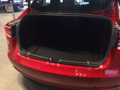 Der Kofferraum des Tesla Model 3